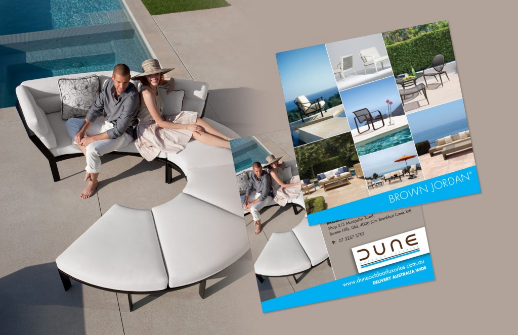 Image showing artwork of two brochures.